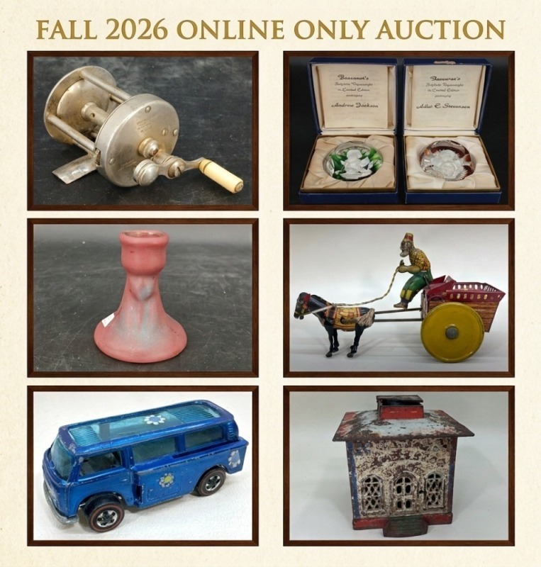 Fall 2026 ONLINE ONLY Antiques & Collectibles Auction