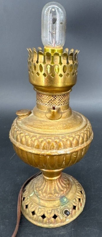 Metal Oil-Style Electric Lamp