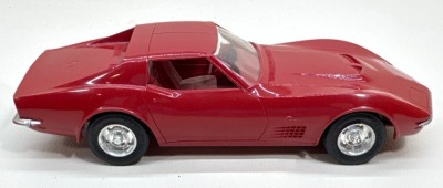 (2) Plastic Corvette Promo Cars - 3