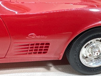 (2) Plastic Corvette Promo Cars - 4
