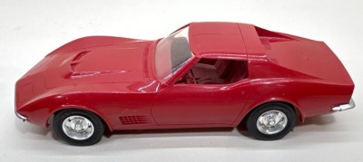 (2) Plastic Corvette Promo Cars - 9
