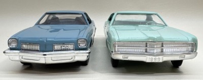 (2) Plastic Promo Cars by JoHan - 2