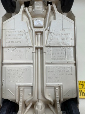 Ford Thunderbird Plastic Promo Car Model - 8