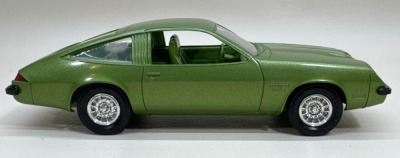 (2) Plastic Promo Cars: 1976 Monza & 1959 Chevrolet Corvette - 5
