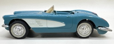 (2) Plastic Promo Cars: 1976 Monza & 1959 Chevrolet Corvette - 8
