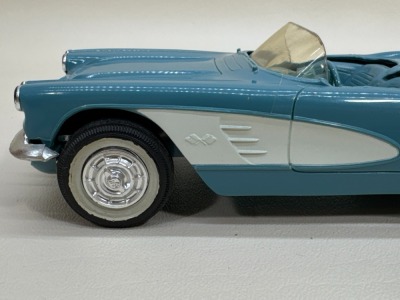 (2) Plastic Promo Cars: 1976 Monza & 1959 Chevrolet Corvette - 9