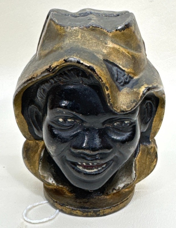 A.C. Williams Cast Iron Two-Faced Still Bank