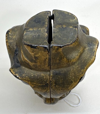 A.C. Williams Cast Iron Two-Faced Still Bank - 5