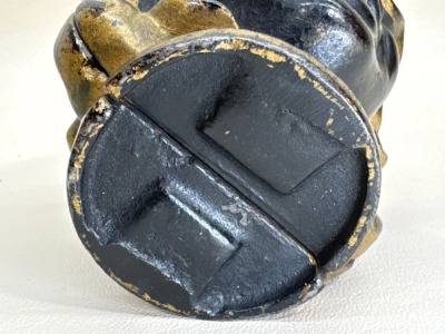 A.C. Williams Cast Iron Two-Faced Still Bank - 6