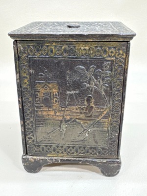 Young America Cast Iron Bank - 4