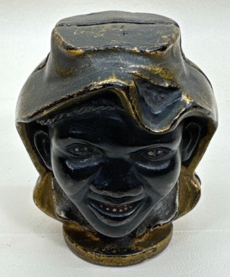A.C. Williams Cast Iron "Two-Faced" Bank
