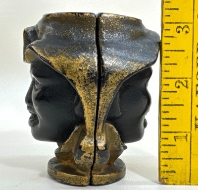A.C. Williams Cast Iron "Two-Faced" Bank - 4