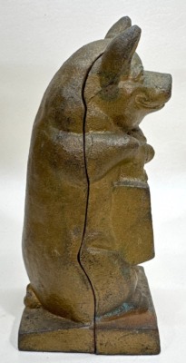 Thrifty Pig Cast Iron Bank, 6.5" Tall - 3