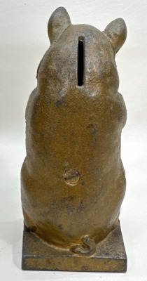 Thrifty Pig Cast Iron Bank, 6.5" Tall - 4
