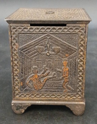 The Roller Safe Cast Iron Bank, 1882 - 3