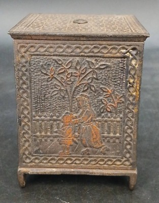 The Roller Safe Cast Iron Bank, 1882 - 4