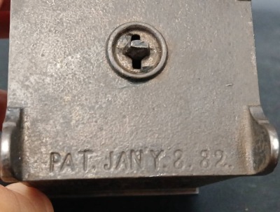 The Roller Safe Cast Iron Bank, 1882 - 7