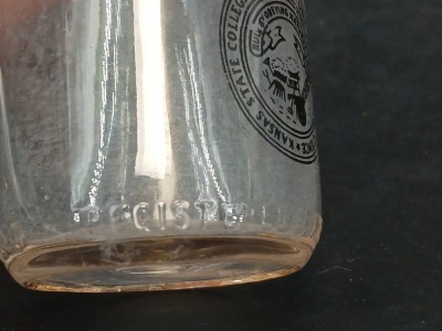 Kansas State College Dairy Milk Bottle - 9
