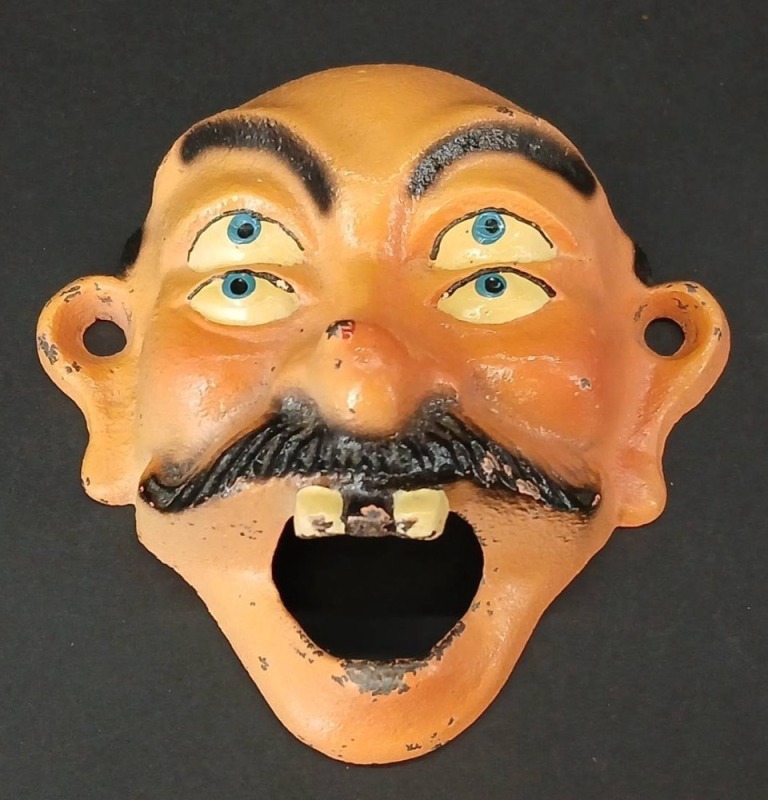 Wilton Cast Iron Four-Eyed Man Bottle Opener