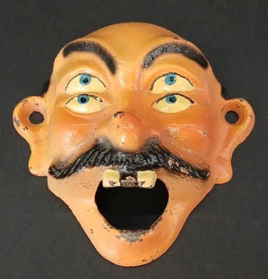 Wilton Cast Iron Four-Eyed Man Bottle Opener
