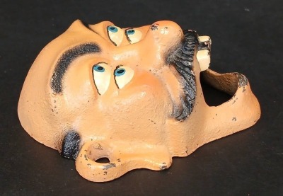 Wilton Cast Iron Four-Eyed Man Bottle Opener - 4