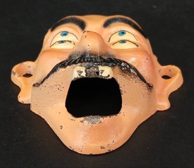 Wilton Cast Iron Four-Eyed Man Bottle Opener - 5