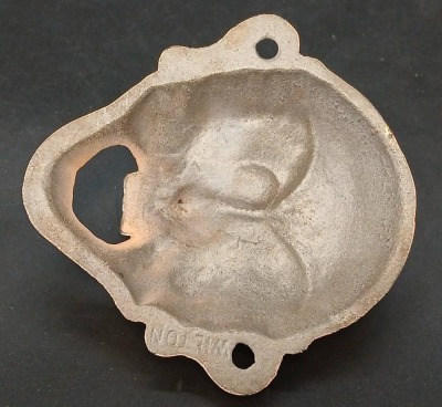 Wilton Cast Iron Four-Eyed Man Bottle Opener - 6