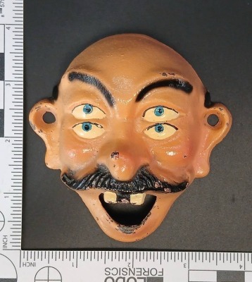 Wilton Cast Iron Four-Eyed Man Bottle Opener - 8