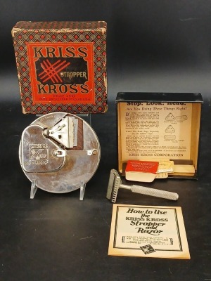 Kriss Kross Stropper and Razor Set