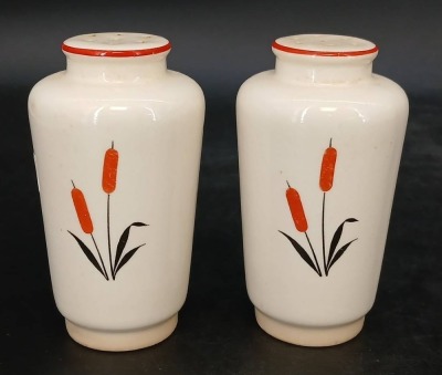 1940's Universal Potteries Canister and Shaker Set - 9