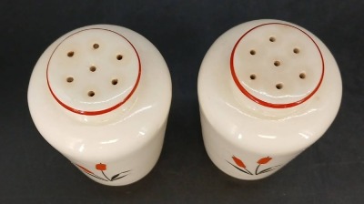 1940's Universal Potteries Canister and Shaker Set - 10