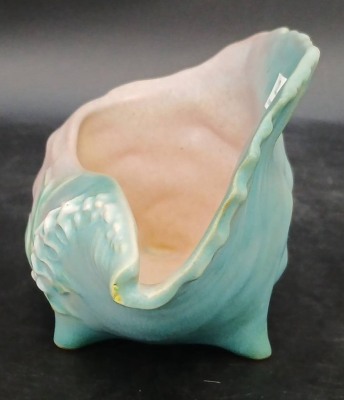 Roseville Pottery Foxglove 426-6" Conch Shell Vase - 2