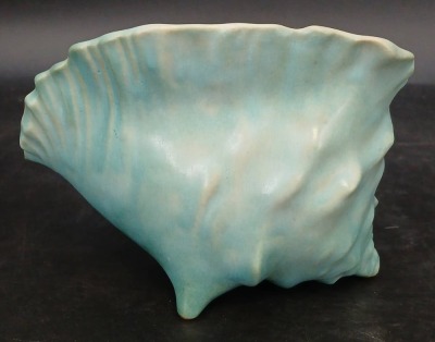 Roseville Pottery Foxglove 426-6" Conch Shell Vase - 3