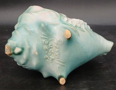 Roseville Pottery Foxglove 426-6" Conch Shell Vase - 5