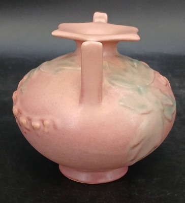 Roseville Pottery Bleeding Heart 961-4" Vase - 4