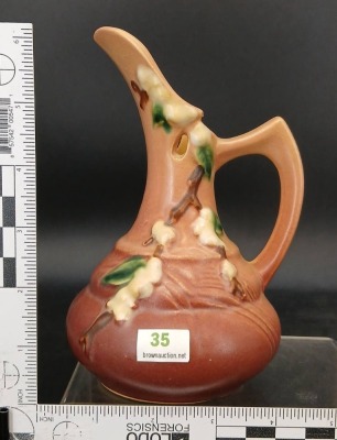 Roseville Pottery Snowberry 1TK-6" Ewer - 8