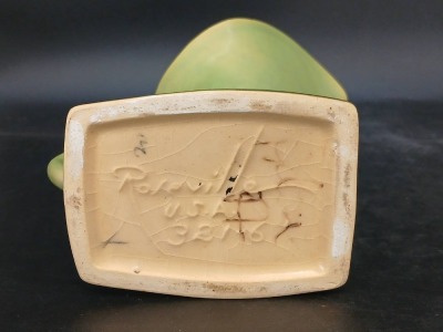 Roseville Pottery Apple Blossom 321-6" Cornucopia - 5