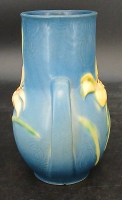 Roseville Pottery Zephyr Lily 130-6" Vase - 2