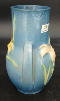 Roseville Pottery Zephyr Lily 130-6" Vase - 4