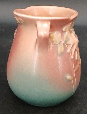 Roseville Pottery Columbine 12-4" Vase - 4