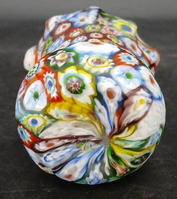 Millefiori Glass Toothpick Holder - 4