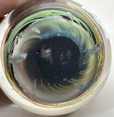 (2) Art Glass Paperweights - 7