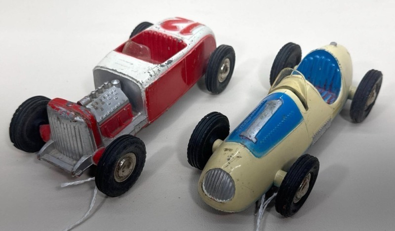 (2) Renewal Toys Cast Race Cars