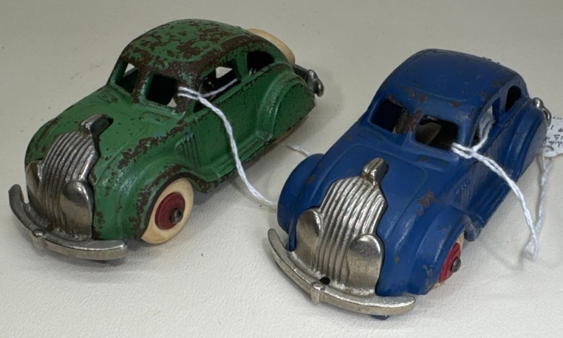 (2) Hubley Cast Iron Toy Cars