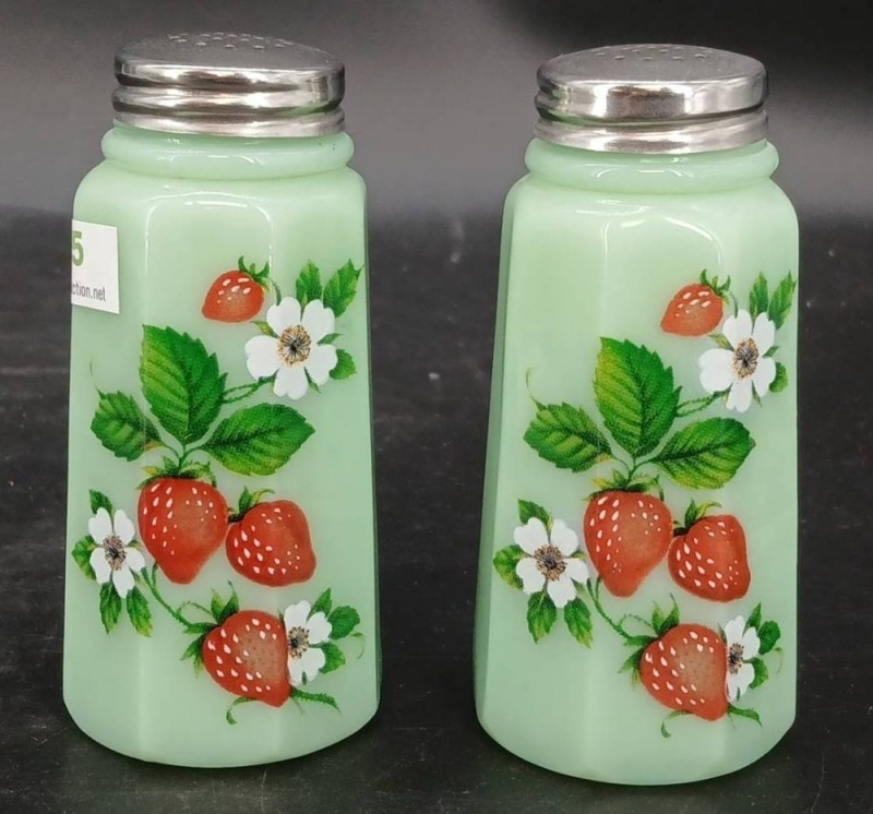 Jadite Green Salt and Pepper Shakers