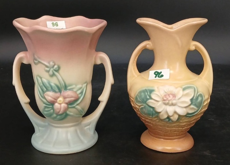 (2) Hull Pottery Vases