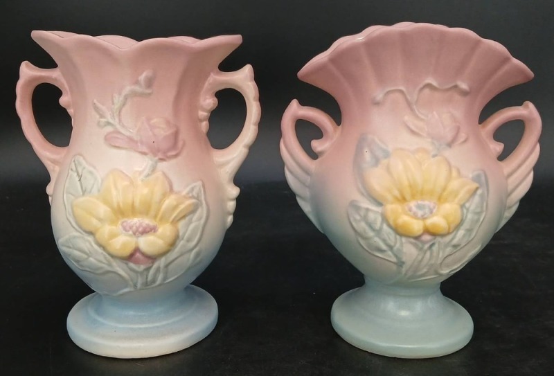 (2) Hull Pottery Art Vases