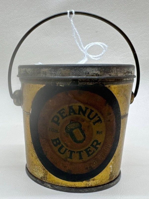 Acorn Brand Peanut Butter Tin Pail