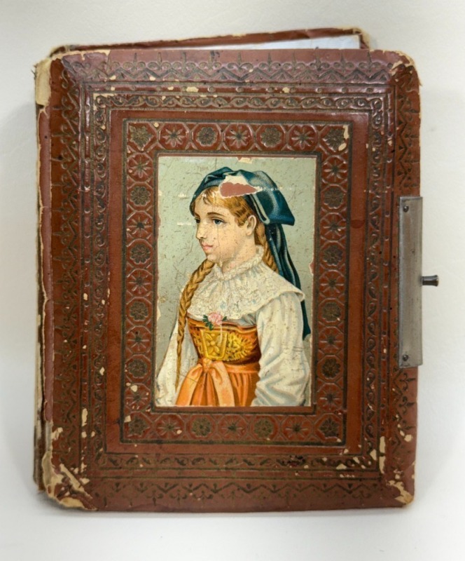 Tintype and CDV Family Photo Album, 20+ Pieces