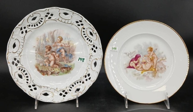 (2) Decorative Porcelain Plates
